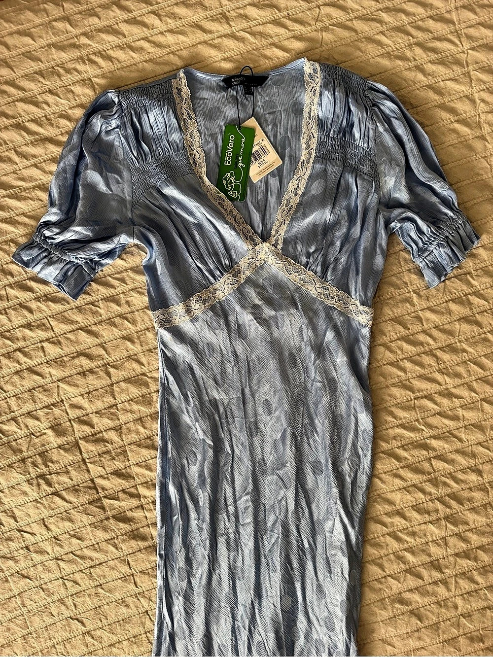 nobody's child Aida Midi Dress Maxi Dress in Blue Size 6
